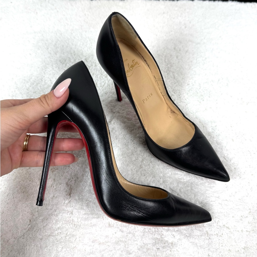 Christian Louboutin So Kate 100 mm Pumps - Nappa Leather Black Size EU 34.5